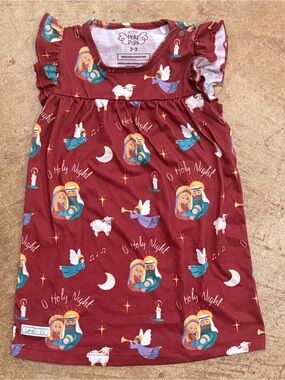 Holy Pals O Holy Night gown Size 2/3